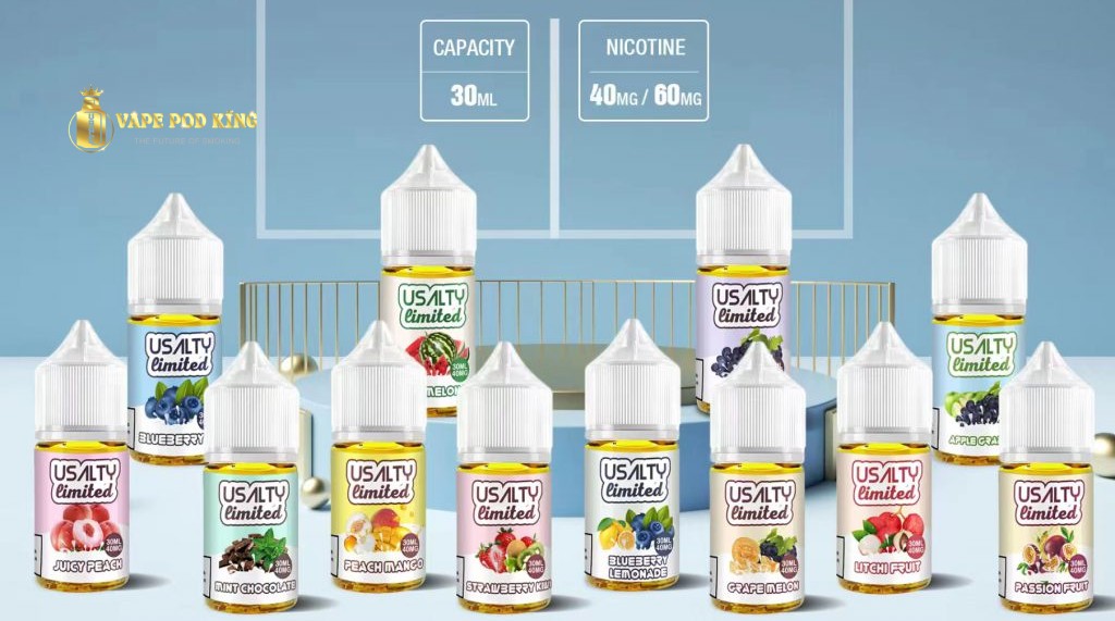 Tinh dầu Juice Saltnic Usalty Limited Pro Version 40mg - 60mg