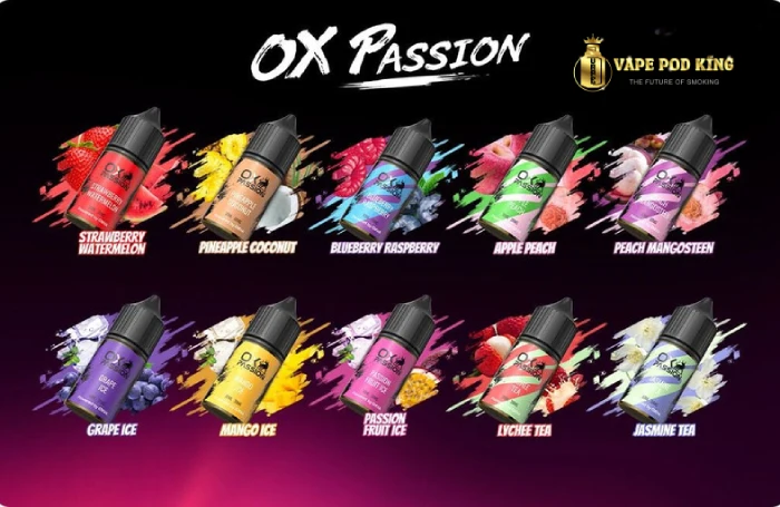 Top 5 tinh dầu hương vị đậm đà cho thiết bị vape Oxva Vprime